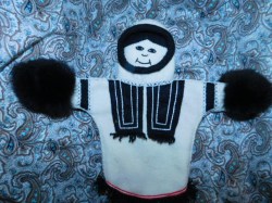 alaska puppet white